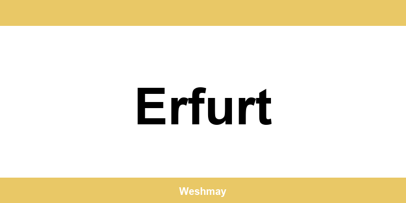 Western Union Filialen in Erfurt finden und direkt kontaktieren
