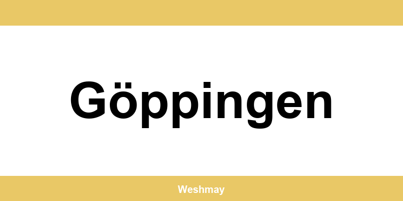 Western Union Filialen in Göppingen finden und direkt kontaktieren