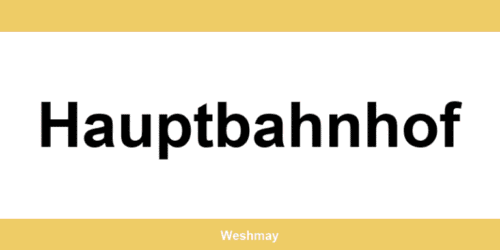 Western Union Filialen in Hauptbahnhof finden und direkt kontaktieren