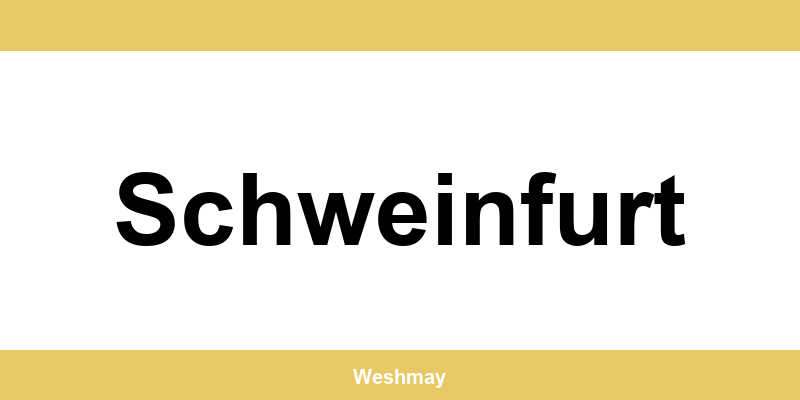 Western Union Filialen in Schweinfurt finden und direkt kontaktieren