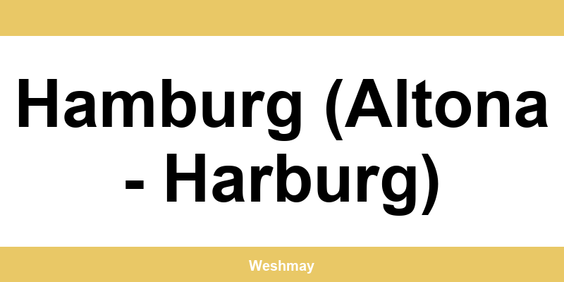 Western Union Filialen in Hamburg (Altona - Harburg) finden und direkt kontaktieren