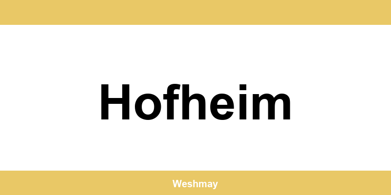 Western Union Filialen in Hofheim finden und direkt kontaktieren